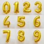 16-Inch Foil Number Balloon