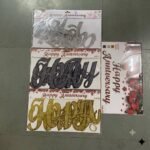 Cursive Anniversary Decoration Banner