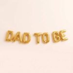 Dad To Be Foil Banner