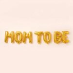 Mom To Be Foil Banner