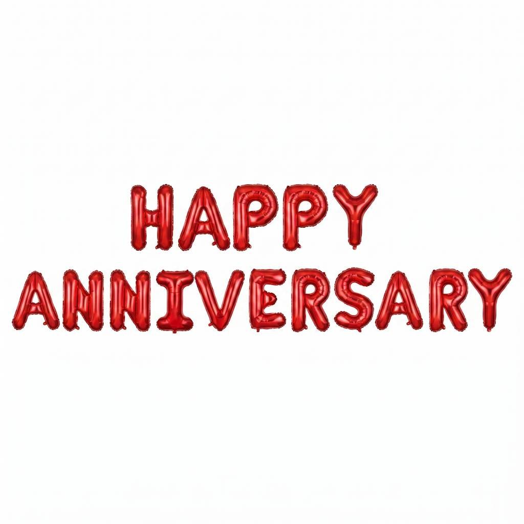 Foil anniversary Anniversary Foil Balloon Set - Image 1
