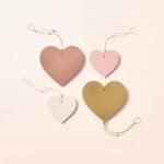 Heart Hanging Paper (4pcs )