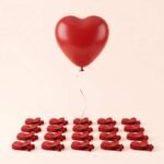 Heart Shape Balloon (50pcs)