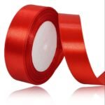 Red Satin Ribbon Roll