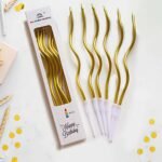 Spiral Cake Candle Set