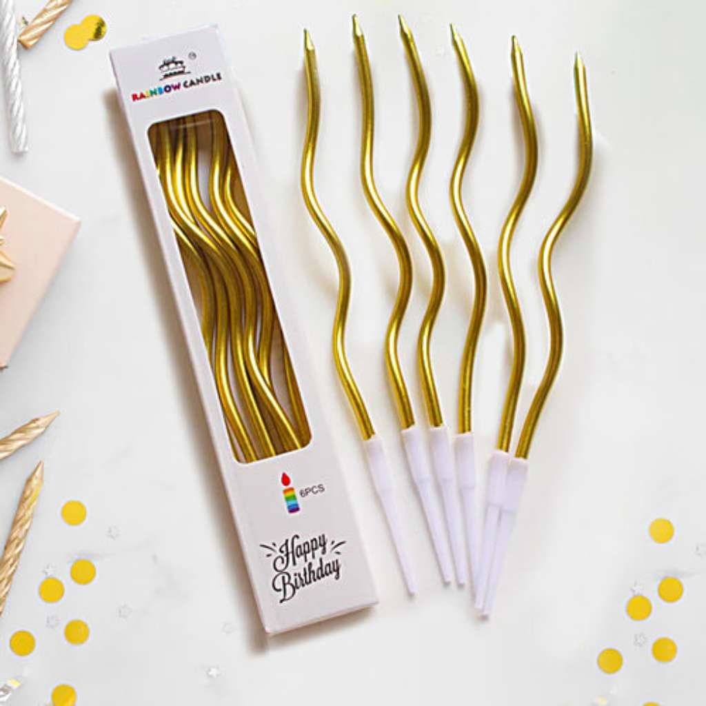 Spiral candle Spiral Cake Candle Set - Image 1