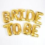 Bride to Be Foil Balloon Set