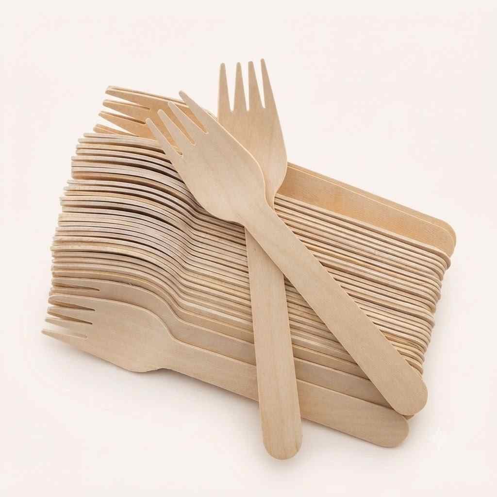 fork1 Wooden Fork - Image 1