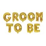Groom to Be Foil Balloon Set