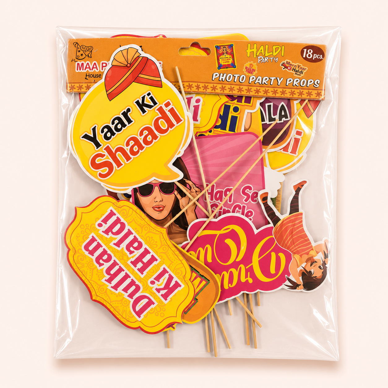 haldi props set Haldi Props Set - Image 1