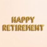 Happy Retirement Foil