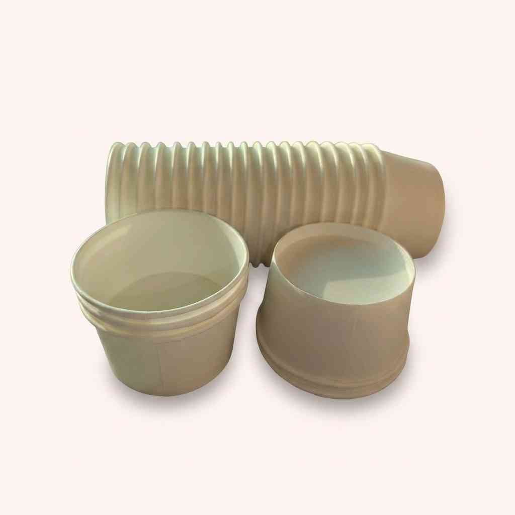papert cup white2 Paper Katori White - Image 1